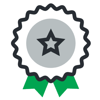 Acceptance guarantee rosette